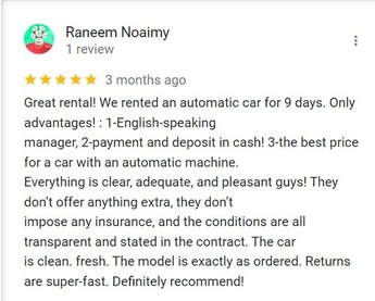auto car rental google 2